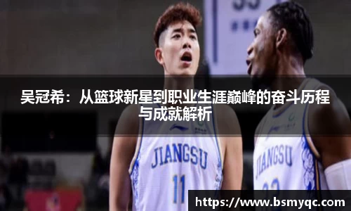 吴冠希：从篮球新星到职业生涯巅峰的奋斗历程与成就解析